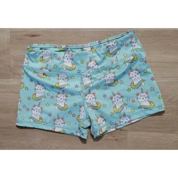 IAM MJG Womens Shorts Size Medium 8 Unicorn Mint - Picture 1 of 3